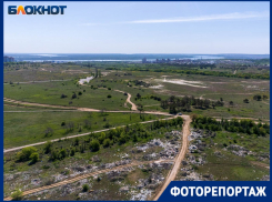 Мусорную свалку на костях защитников Сталинграда у Лысой горы сняли из космоса