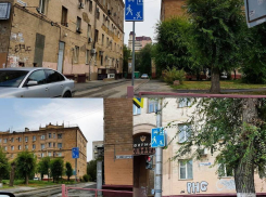 Запрещающие знаки не остановили сквозное движение через дворы Волгограда