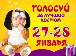 27 января стартует голосование в конкурсе «Лучший детский новогодний костюм»
