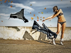 Сильный ветер до 18 метров в секунду идет на Волгоград