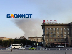 «Пепел падает с неба, в центре запах гари»: волгоградцев шокировал новый пожар за Волгой
