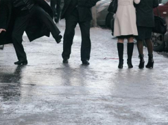 В Волгоградской области гололед и мокрый снег