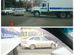 В Волгограде авария с автомобилем для перевозки заключенных парализовала движение 