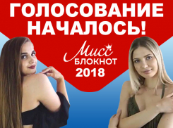 Началось голосование в конкурсе «Мисс Блокнот Волгоград-2018»