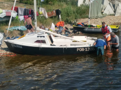 Яхта с пассажирами затонула в Волгоградском водохранилище 