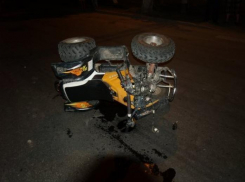 Под Волгоградом квадроцикл протаранил дерево: 2 погибли
