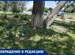 Волгоградцы жалуются на валяющиеся на улицах использованные маски и перчатки