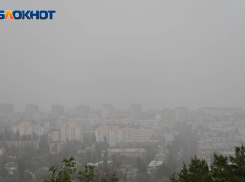 Пыльная буря с Казахстана движется  на Волгоград