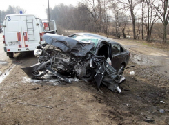 Под Волгоградом водитель перевернулся на Mitsubishi и погиб