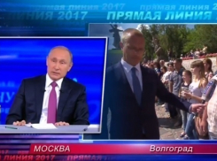 На Мамаевом кургане москвич спросил Путина об операции в Сирии