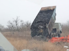 Беспилотник поймал мусорщика-нелегала вблизи Волгограда