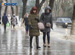 В пятницу в Волгограде мокрый снег и плюсовая температура