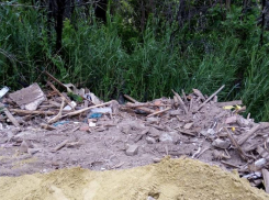 Прокуратура признала незаконным вывоз строительного мусора в реку Гусиха под Волгоградом