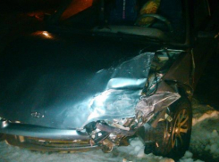 Под Волгоградом пьяный лихач протаранил ВАЗ-2114, выезжая с АЗС