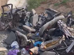 Последствия мгновенной гибели в ДТП четверых молодых волгоградцев сняли на видео