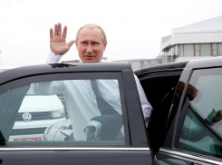 Владимир Путин проехал по волгоградским дорогам от аэропорта до центра