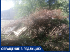Жители Красноармейского района уже год ждут, пока УК «ЖЭК» уберет свалку