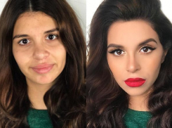 Знаменитая волгоградка шокировала поклонников снимками до и после макияжа