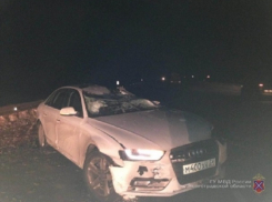 Audi A4 протаранила КамАЗ под Волгоградом