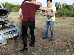 Нетрезвый волжанин вылетел с проезжей части на кольце ГПЗ