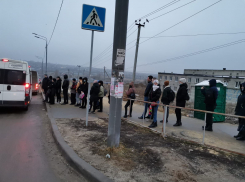 Транспортный ад в ЖК «Комарово» в Волгограде сняли на видео: люди вываливаются из маршруток №50