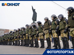 Несанкционированная акция в Волгограде 31 января в объективе фотографа