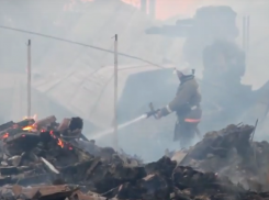 В крупном пожаре в Михайловском районе обнаружен погибший 57-летний мужчина