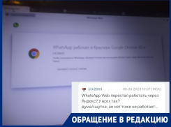 Массовый сбой в WhatsApp не дает работать волгоградцам