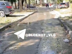 Гигантский потоп замечен на севере Волгограда – видео 