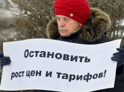 Серия одиночных пикетов против повышения тарифов ЖКХ и цен на проезд прошла в Волгограде