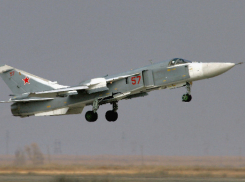 Под Волгоградом рухнул самолет Су-24 Минобороны РФ 