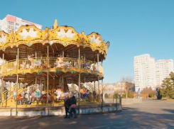 Из-за аномальной январской оттепели в Волгограде запустили летние аттракционы