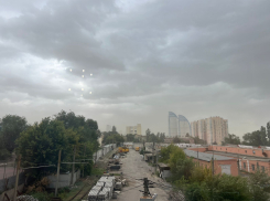 Ливень надвигается на Волгоград
