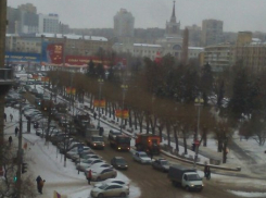 В Волгограде за ночь вывезли 507 кубометров снега