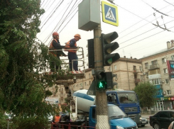 8 новых светофоров с обратным отсчетом установили на юге Волгограда