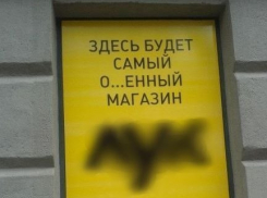 В центре Волгограда появилась нецензурная реклама