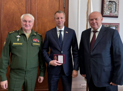 Депутат Госдумы Алексей Волоцков награжден медалью Министерства обороны РФ