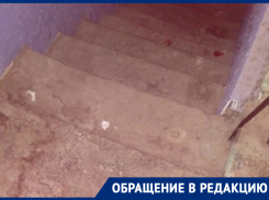 «Просто хамы»: волгоградка не может добиться от управляющей компании обещанной властями уборки подъезда