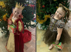 Сестры Петровы в конкурсе «Детский новогодний костюм-2020»