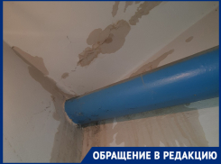 «В дождь такое бывает», – аварийная служба не смогла помочь волжанке с протекающей крышей