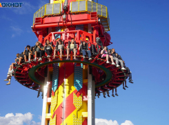 Экстремальные аттракционы заработали в центре Волгограда 