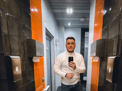 Любитель животных Андрей Ковалев в конкурсе «Шопинг в Торгушке»