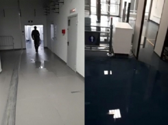 Затопленный стадион «Волгоград Арена» после очередного ливня сняли на видео