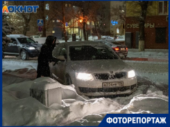 Волгоград утопает в снегу: за 8 часов на город обрушилось почти 50% месячной нормы осадков