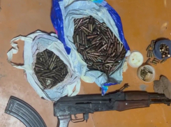 Склад из горы оружия и патронов устроил у себя дома волгоградец: ФСБ показало видео