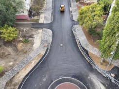 Новую круговую развязку открыли для движения в Волгограде