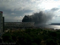 Эксперты МЧС назвали предварительную причину пожара на стадионе «Волгоград Арена» 