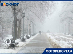 Улицы утреннего Волгограда, объятые туманом, в объективе фотографа
