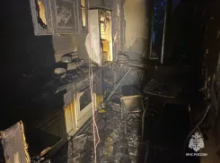 Пожар в 9-этажке случился из-за холодильника в Волгограде