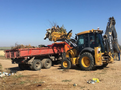Огромную стихийную свалку в Волгограде ликвидируют до наступления холодов
